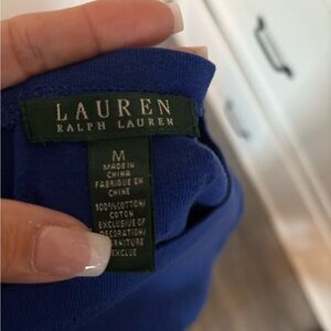 Lauren Ralph Lauren Royal Blue Cotton Apparel
